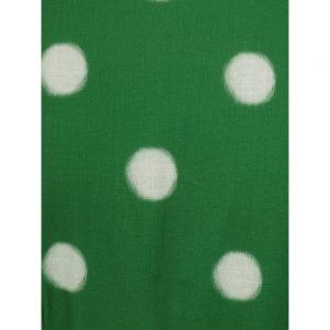 CATERINA PAINTED POLKA GREEN PENCIL DRESS BY COLLECTIF MAINLINE